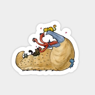 Graboids love Kittens Sticker